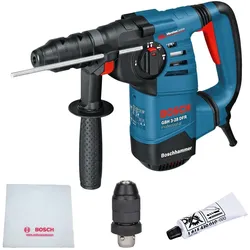 Bosch Hausgeräte, Bohrmaschine + Akkuschrauber, Bohrhammer GBH 3-28 DFR mit SDS plus 800 W Solo inkl. Zubehör (Bohrmaschine)