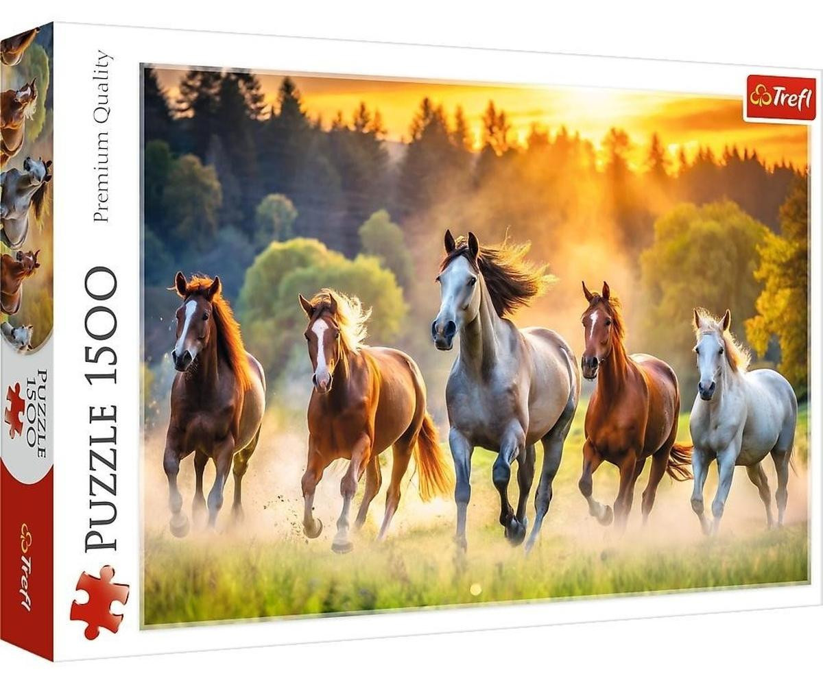 Trefl Puzzel Wilde paarden 1500 stukjes
