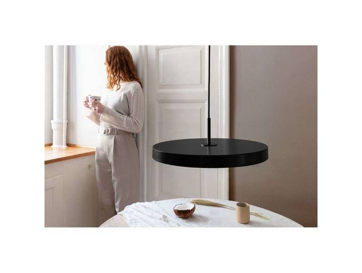 Asteria Pendelleuchte Black/Black Top - UMAGE - Wohnzimmer - Metall