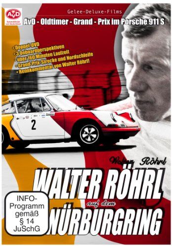 Karsten Arndt - Walter Röhrl auf dem Nürburgring - AvD-Oldtimer-Grand-Prix im Porsche 911S [2 DVDs] - Preis vom 09.10.2026 07:28:09 h