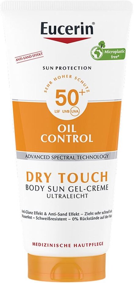 Eucerin Sun Gel-Creme Oil Control Body LSF 50+ 200ml