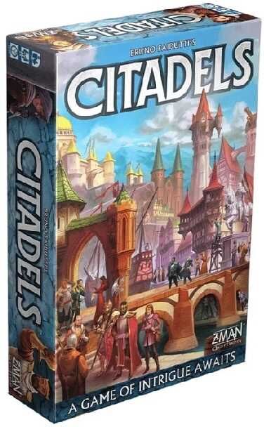 Citadels Revised Edition - Strategic Card Game for 2-4 Players, Ages 10+, by Z Man Games