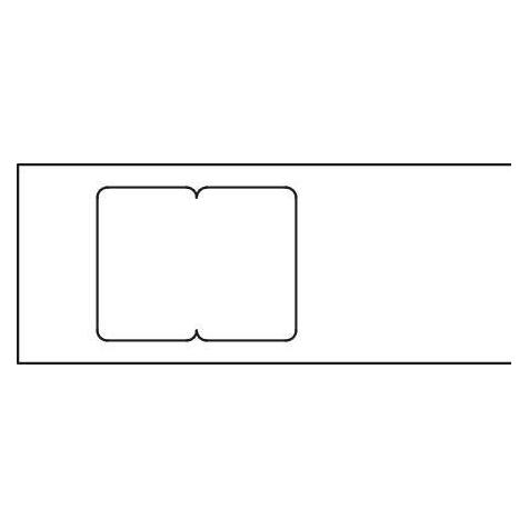 Wexøe Niedrigschnitt 2SE/BR 170 perlweiss (Kabelkanal, 25 cm) (2SE/BR170PH)