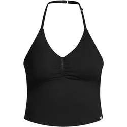 SMILODOX Crop Top Malena, Größe XL in Schwarz Schwarz