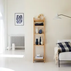 Regal  aus Teakholz 40x160 Bahya Step