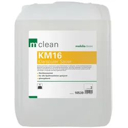 Cleanclub Klarspüler sauer KM16 10L