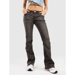 True Religion Joey Low Rise Flare Flap Jeans charcoal Gr. 25