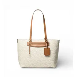Michael Kors für Damen. 30S6GTVT2B Jet Set Travel Tragetasche medium beige (OSFA), Lässig, Segeltuch