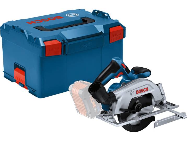 Scie circulaire Ø165 mm 18V GKS 18V-57-2 - BOSCH - sans batterie - L-Boxx - 06016C1201