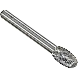 TYROLIT Hartmetallfräser DxT-SxL 16x25-6x70 Für Gusseisen, Stahl und Edelstahl, Form: 52TRE - Tropfen, Art. 766154