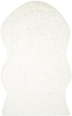 SAFAVIEH Faux Sheep Skin Mellisa Shag Solid Rug