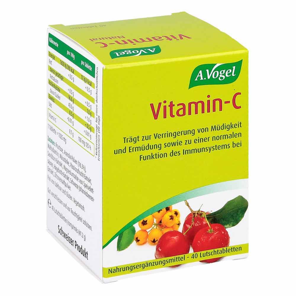 Kyberg Pharma Vertriebs GmbH Vitamin C A. Vogel Lutschtabletten 01094888
