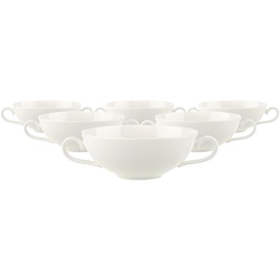 Villeroy & Boch Royal Suppen-Obertasse 200 ml 6er Set