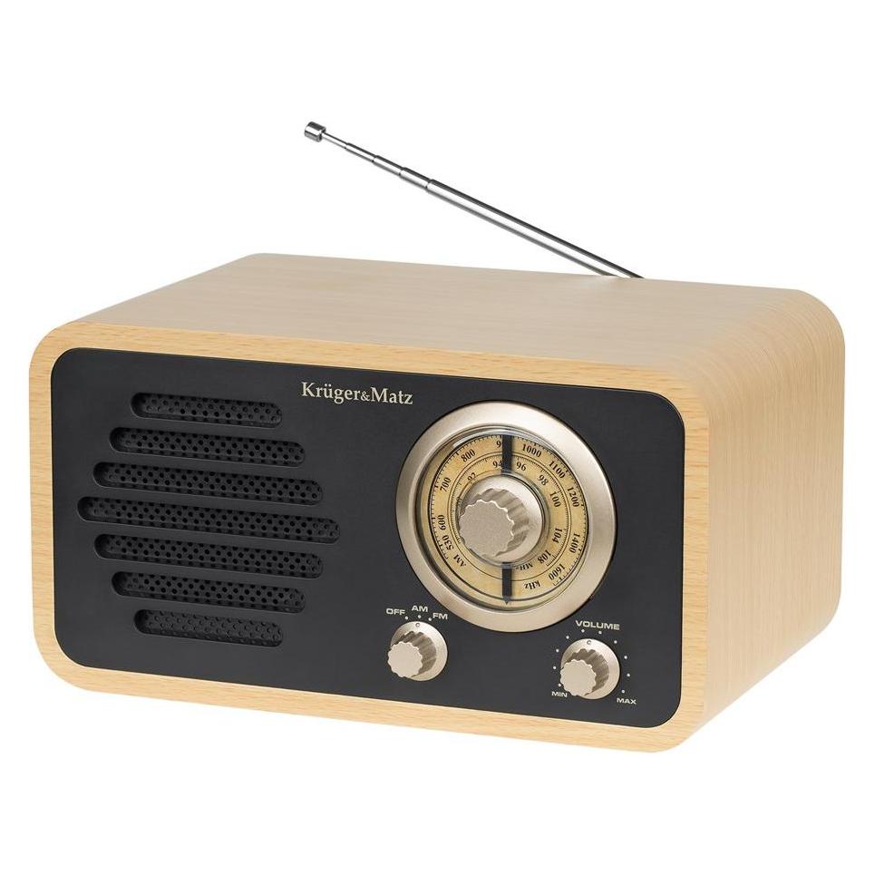 Krüger&Matz Heimradio Kruger&Matz Modell KM0828 (AM, FM, Radio Frequency (RF)) (KM0828)