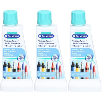 DR Beckmann Fleckentferner-Teufel® Stifte & Tinte x3 3x50 ml Liquidum