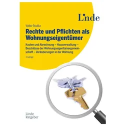 Rechte und Pflichten als Wohnungseigentümer, Ratgeber von Walter Rosifka