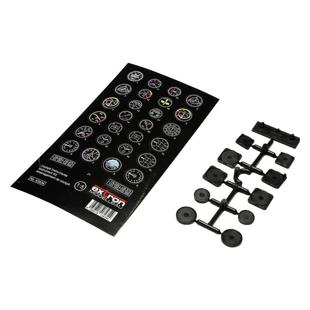 Extron Modellbau CockpitInstrumente (Massstab (X3434)