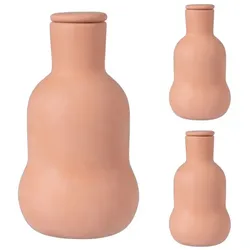 Relaxdays Ollas zur Bewässerung 500 ml 3er Set Hellbraun