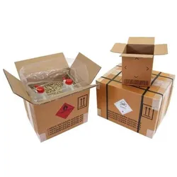 Transpak, Versandkarton + Versandbox, Gefahrgutkarton 4-fach Zulassung 1-wellig Masse 175x155x213mm Inhalt 6l (25 Stk.)