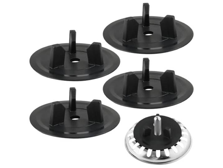 Lot de 4 Joints de Rechange pour évier\, compatibles avec IKEA\, Joint de Remplacement pour Panier à Tamis\, Joint en Caoutchouc pour Panier d’évier\, kit de Joints d’étanchéité