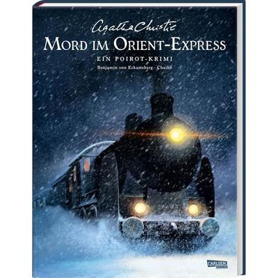 Agatha Christie Classics: Mord im Orient-Express, Gebundene Ausgabe von Agatha Christie,Benjamin Eckartsberg, Carlsen, 978-3-551-72890-6