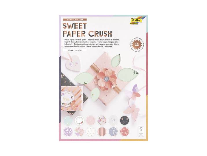 Motivblock A4, Sweet Paper Crush