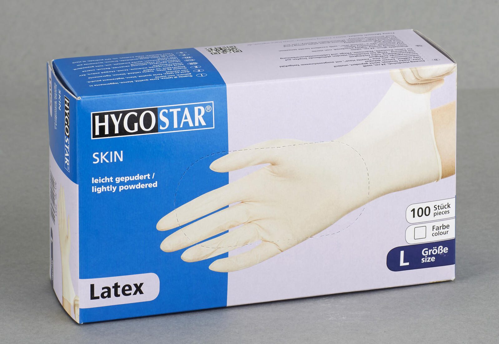 HYGOSTAR Einmalhandschuhe SKIN L weiß 2651