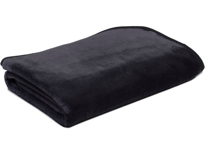 Plaid GÖZZE Haustierdecke Cashmerefeeling , schwarz, B:75cm L:100cm, Polyester, Wohndecken, Plaid, strapazier- und widerstandsfähig