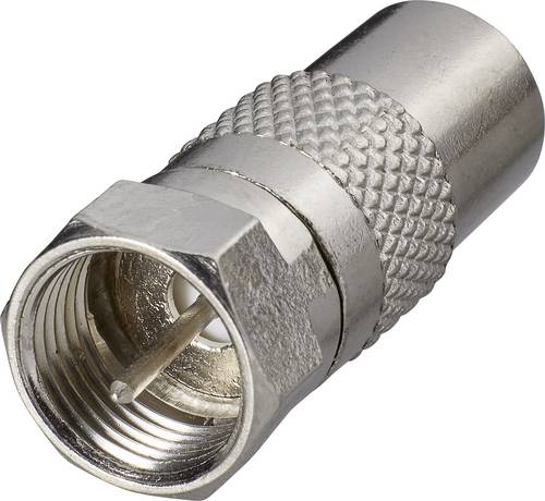 Renkforce RF-4196967 F-Koax-Adapter Anschlüsse: F-Stecker, Koax-Stecker IEC