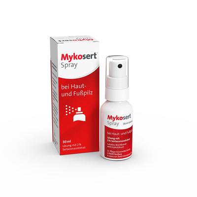 Mykosert Spray bei Haut- und Fußpilz 30 ml Lösung