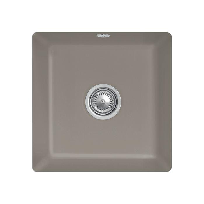 Villeroy und Boch 332500S5 440mm Quadrat Ebony CeramicPlus