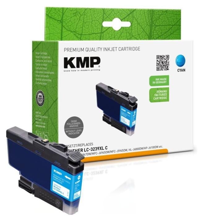 KMP Patroon voor Brother LC3239XLC 5000 S remanufactured