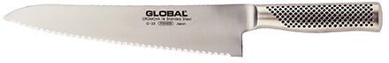 Global G-23 24cm Scalloped Blade Bread Knife