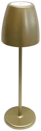 Megatron TAVOLA MT68058 Akku-Tischlampe LED 2W Gold