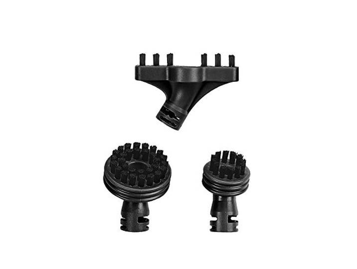 Polti PAEU0344 Kit de 2 brosses rondes et 1 brosse pour joints pour Polti Vaporetto