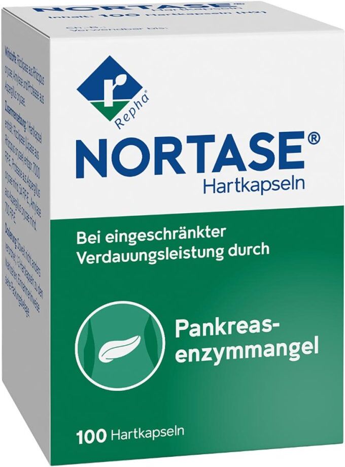 NORTASE - Verdauungsenzyme bei exokriner Pankreasinsuffizienz