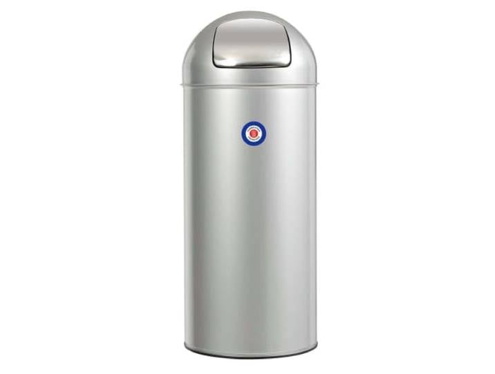 ROSSIGNOL Poubelle de cuisine\, Poubelle 45L\, Poubelle push\, Fabrication française\, Poubelle avec couvercle à trappe\, Seau intérieur amovible avec anse VINTAGE