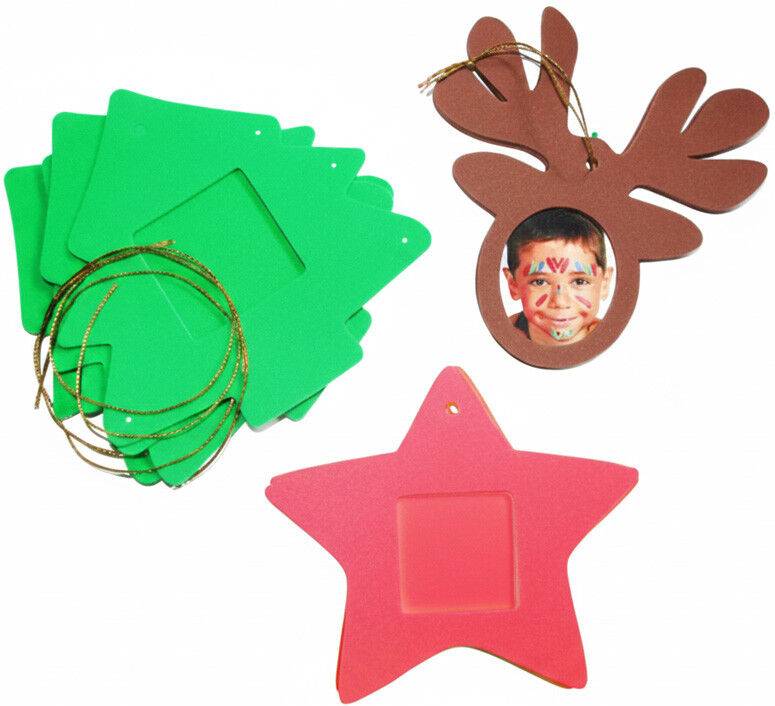 Lot de 30 cadres photo en mousse assortis - OZ International