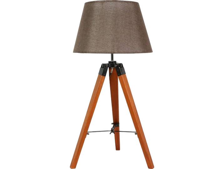 Candellux LUGANO 41-31211 Tischleuchte Naturholz