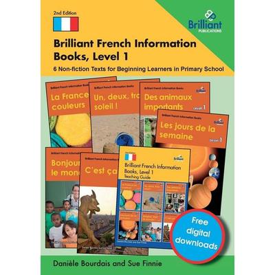 Brilliant French Information Books, Level 1, Taschenbuch von Danièle Bourdais,Sue Finnie, Brilliant Publications Ltd, 978-1-78317-398-3