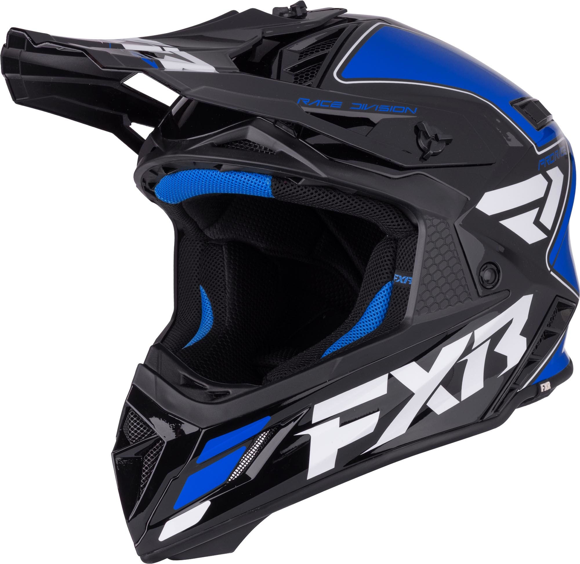FXR Helium Logo Carbon Motocross Helm 260606-4001-16