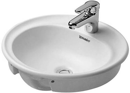 Duravit Design Classics Einbauwaschtisch Universal Manua 5220480000 48 cm, Einbau von oben, Weiß Hochglanz