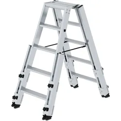 PROREGAL Stufen-Stehleiter treppengängig 2x5 Stufen