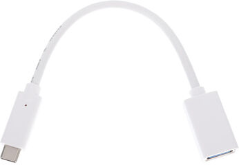 Thomann USB C OTG Adapter Weiß