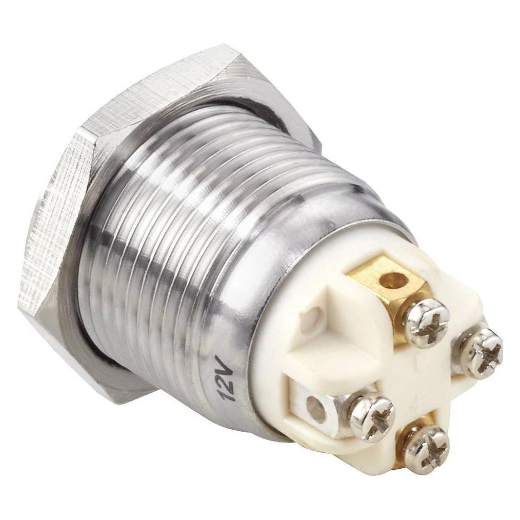 Tru Components TC-7494688 TC-GQ16F-10E/L/R/12V/S Vandalismusgeschützter Drucksch (TC-7494688)