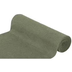 Glatter Bündchenstoff "Comfort", oliv-melange