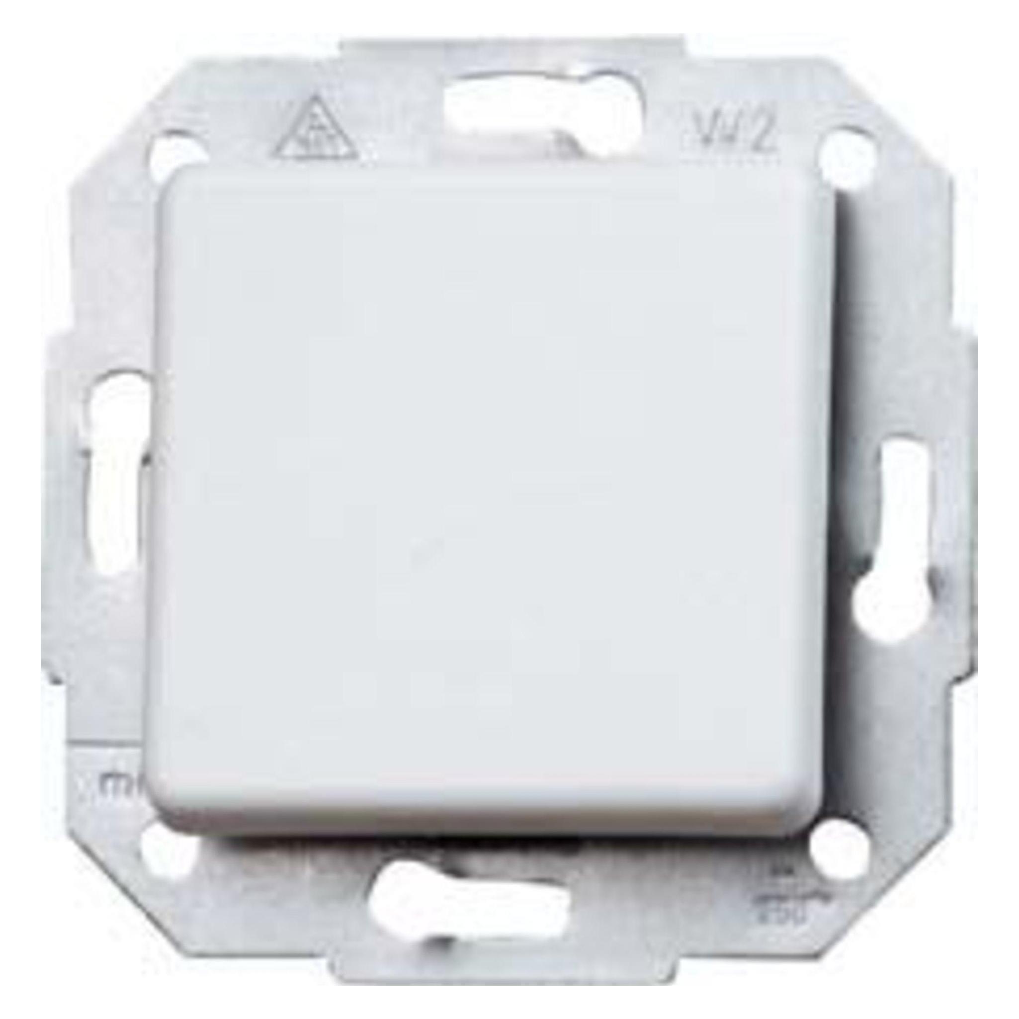 Kopp Einsatz Taster Europa Arktis-Weiss, Matt 614313060 (614313060)