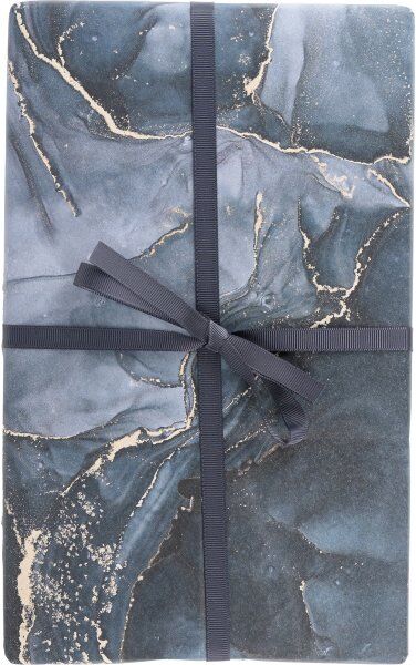 No-Name Gavepapir, Blue Earth, 57cm X 120m