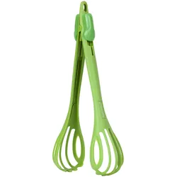 6x Fresh Choice Ballon-Schneebesen/-Zange 24cm, Schwingbesen, Grün