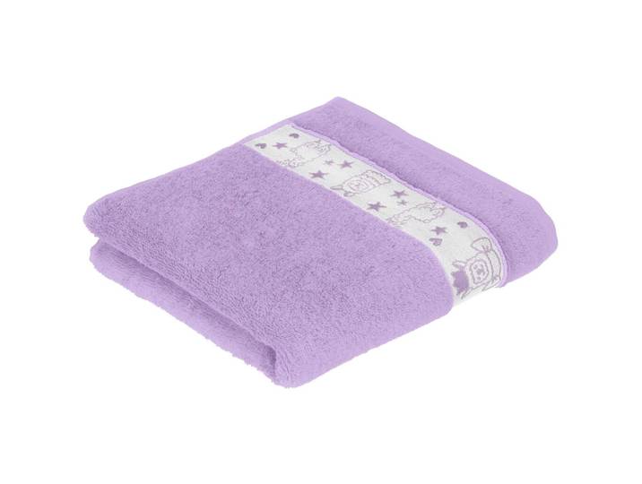 Vossen Handtuch Lama Queen violett Baumwolle 50 x 100 cm - Handtuch